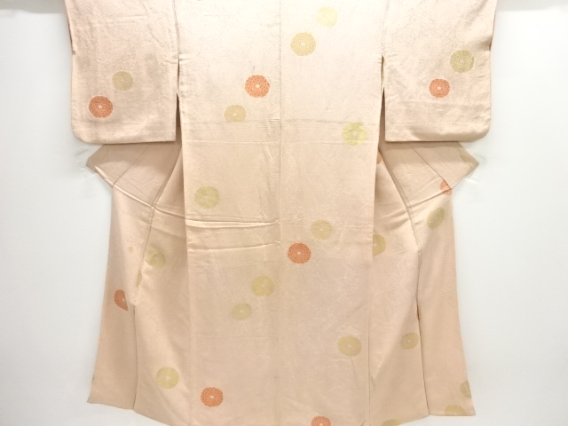 JAPANESE KIMONO / ANTIQUE KIMONO / URUSHI / WOVEN KIKU